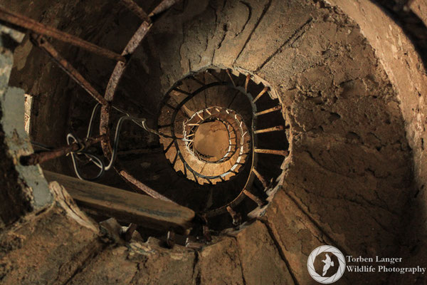 Inside the lighthouse of Antikythira