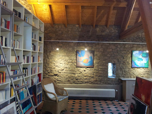 Lichtplanung für eine  Galerie in einer umgebauten Scheune, Berndorf / Eifel