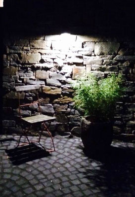 Außenbeleuchtung, Ferienhaus Stock und Stein, Gerolstein / Roth