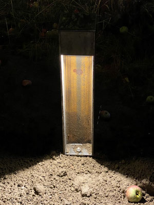 Pollerleuchte aus Stahl