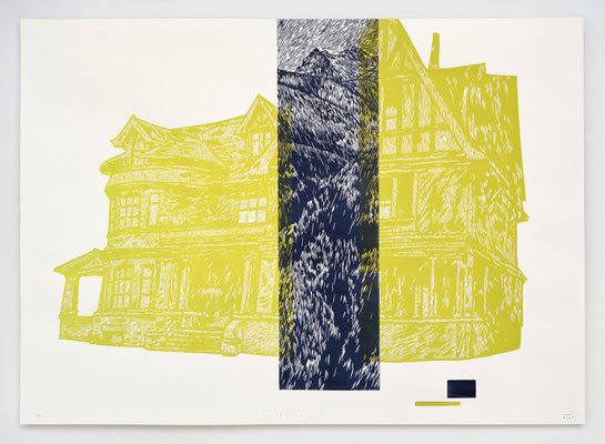"ELDORADO II" _ linogravure _ 70x100cm
