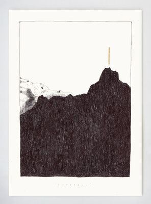 LITTORAL partie  02 _ 21x29.7cm _ stylo _ papier ursus 300gr.
