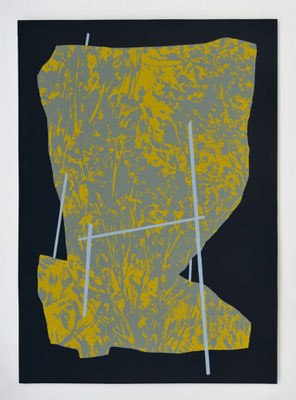 "PAUSE V" _ sérigraphie sur papier Old Mill 350gr _ 5 ex. _ 21x29,7cm