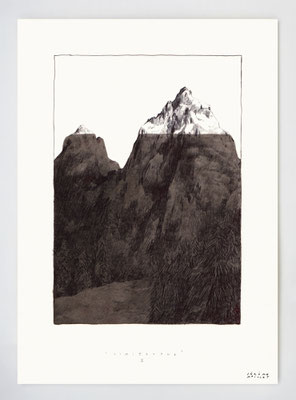 LIMITROPHE II _ 21x29.7cm _ stylo et encre de chine _ papier ursus 300gr.