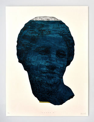 Abysses 2 _ 30x40cm _ sérigraphie 5 passages _ 15 ex. _papier fabriano 285gr
