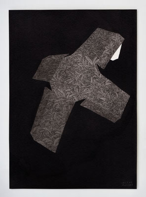 GEOLOGIE II _ 21x29,7cm _ encre et lavis _ Papier Moulin du Roy Feuille 300 gr 