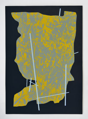 "PAUSE III" _ sérigraphie sur papier Old Mill 350gr _ 5 ex. _ 21x29,7cm