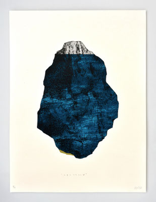 Abysses 4 _ 30x40cm _ sérigraphie 5 passages _ papier fabriano 285gr