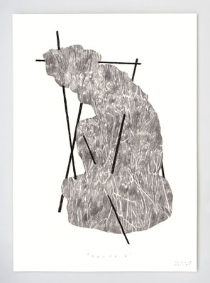 "PAUSE II" _ graphite sur papier ursus _ 21x29.7cm
