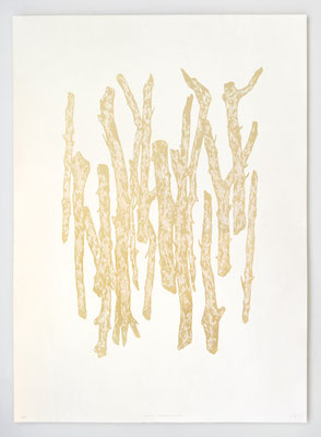 "AUTO-CONSTRUCTION I" / Linogravure 70x100cm 