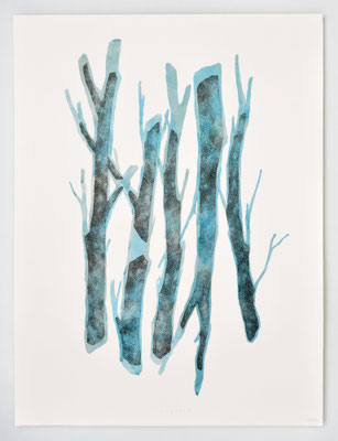 Courants _ 60x80cm _ aquarelle et encre _ papier 640gr