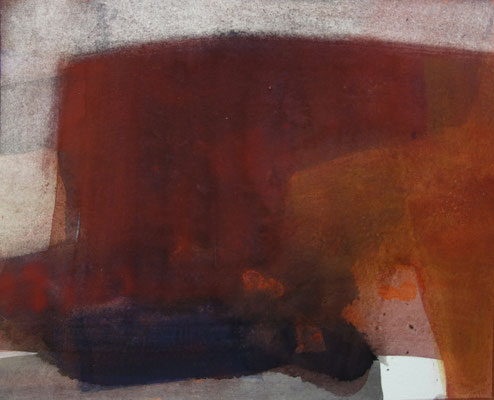 Jan Baas - Z.T. - aquarel -  21 x 28 