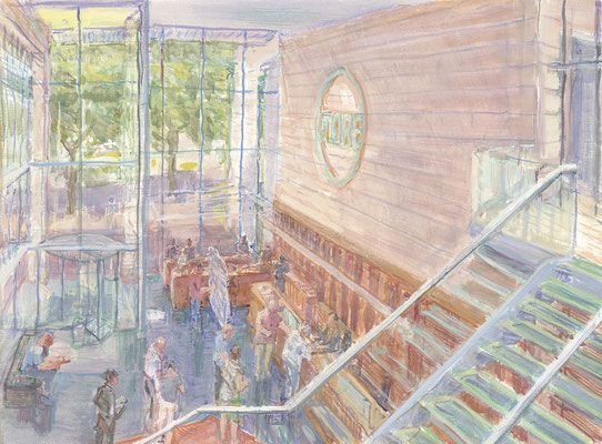 Museum More   gouache   31x41   2021