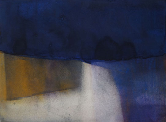 Jan Baas - Z.T. - aquarel - 23 x 28 
