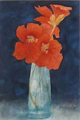 Cécile Hessels    Nasturtium 1     30x25
