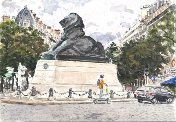 Joanna QuispelParijs    Place Denfert-Rochereau