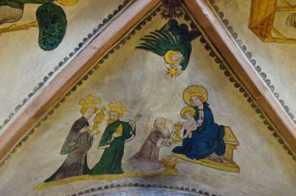 Adoration des mages (Cathédrale de Bâle, Suisse)