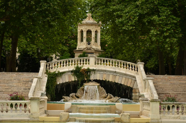 Fontaine du square Darcy, Dijon, France