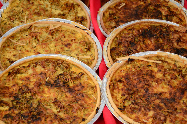 Tartes à l'oignon