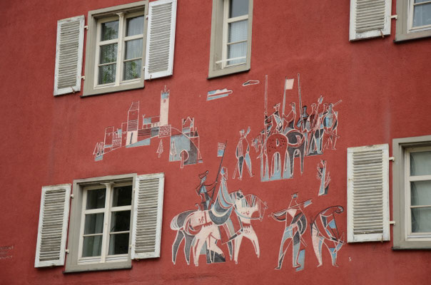 Décor médiéval (Meersburg, Allemagne)