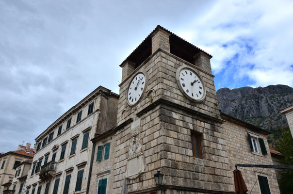 Tour des Horloges, Kotor, Montenegro
