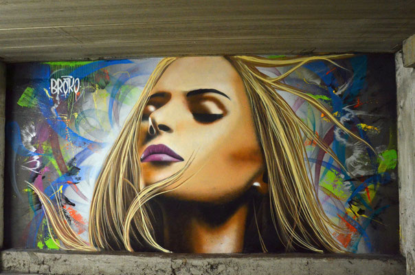 Portrait de femme, de David Brako