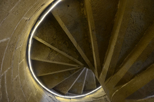 Escalier d'un clocher