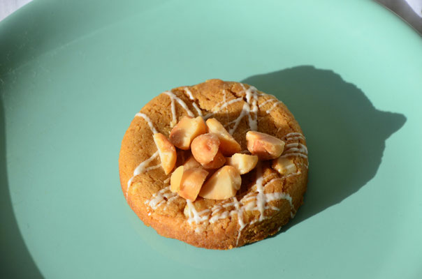Cookie chocolat blanc + noix de macadamia