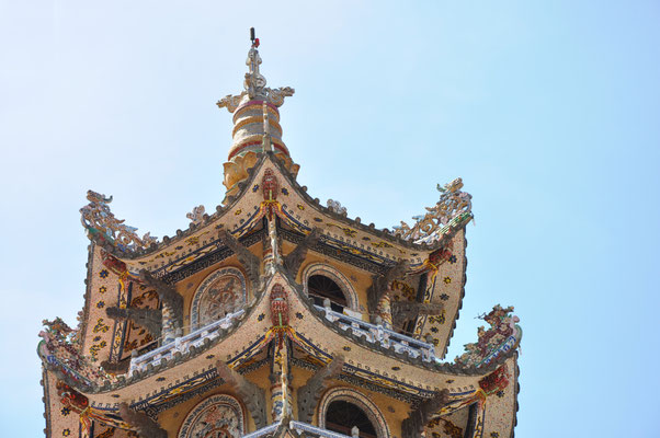 Pagode Chua Linh Phuoc, Trai Mat, Vietnam