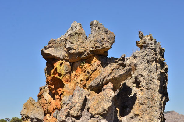 Ombre de la sorcière (Massif de l'Isalo, Madagascar)