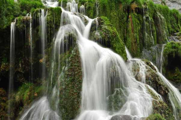 Cascade de Baume-les-Messieurs, Jura, France