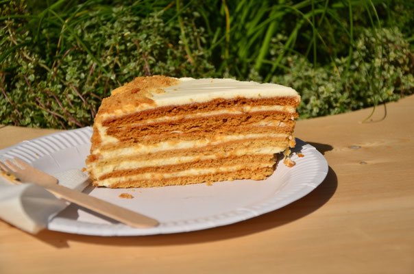 Gâteau ukrainien au miel