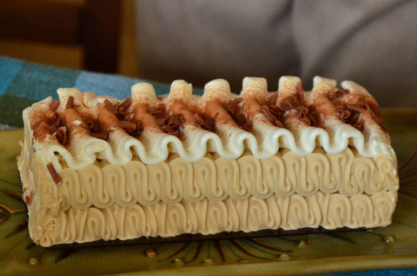 Bûche glacée