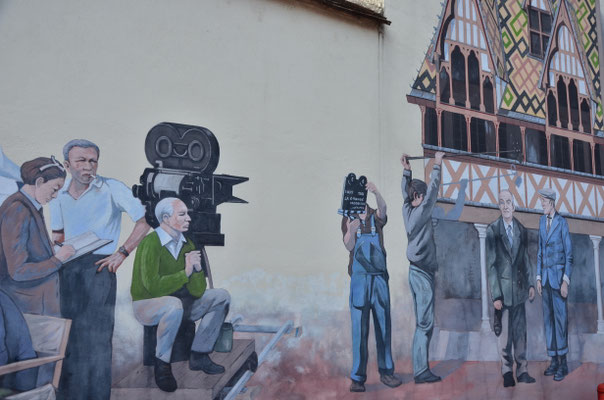Tournage du film "La Grande vadrouille" (Beaune)