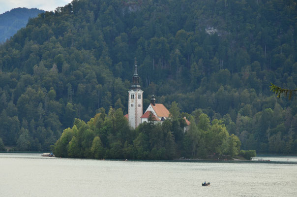 Eglise Sainte-Marie sur l'île de Bled (Slovénie)