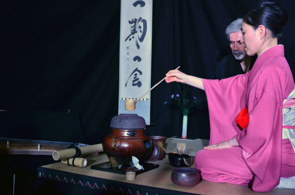 Cérémonie du thé (d'après la tradition japonaise)