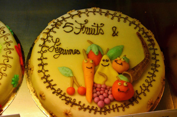Gâteau 5 fruits et légumes
