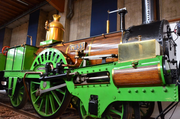 Locomotive à vapeur de type Buddicom 1844