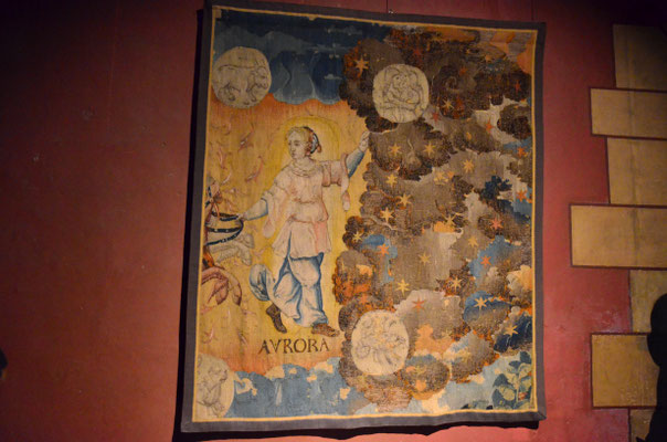 Tapisserie Représentation de l'Aurore (Château de Langeais, Touraine)
