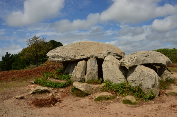 Dolmen de Kerbozec (île aux Moines)