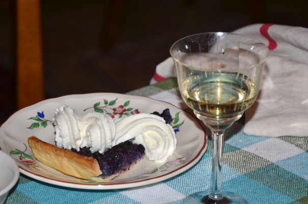 Tarte aux myrtilles