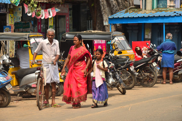 Dans une rue de Chidambaram