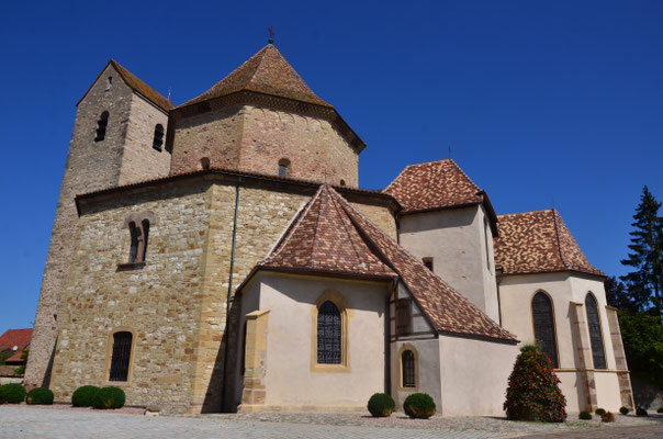 Eglise abbatiale d'Ottmarsheim (Haut-Rhin)