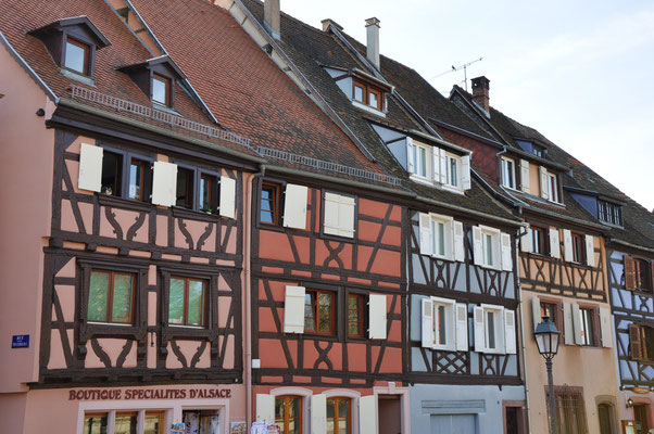 Maisons à colombages de style traditionnel (Colmar)