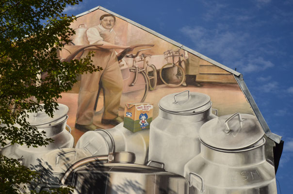 Fresque de la laiterie