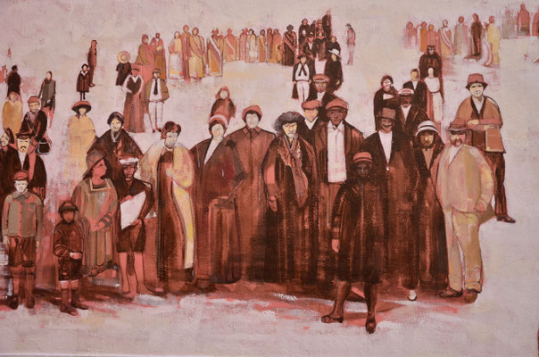 Qui sommes-nous ? œuvre de Nicola Aramu Octobre 2018