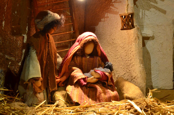 Naissance de Jésus  (exposition à la collégiale St-Martin à Colmar, décembre 2017)