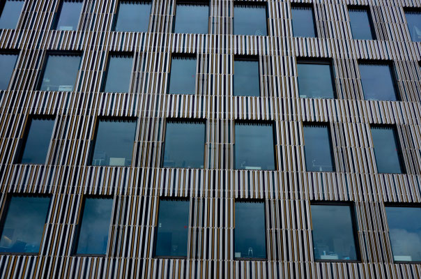 Façade d'un immeuble moderne