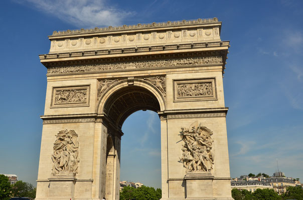 Arc de Triomphe, Paris, France