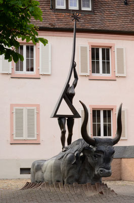 Enlèvement d'Europe, Breisach, Allemagne